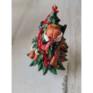 Christmas tree Hunter Huntsman Goose gun bag camo ornament Xmas decor